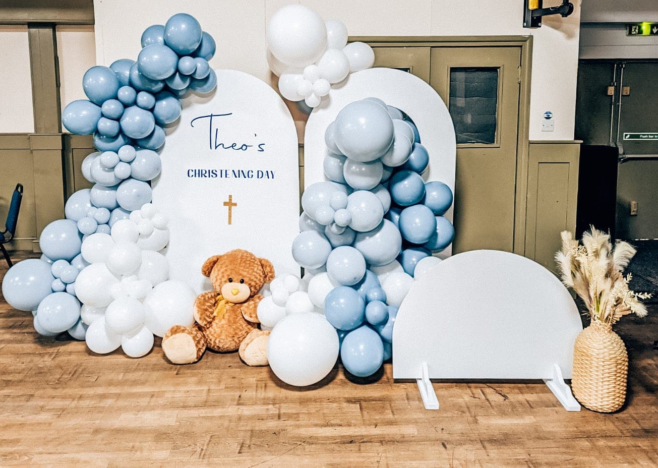Christenings balloon displays by Balloons and Ribbons